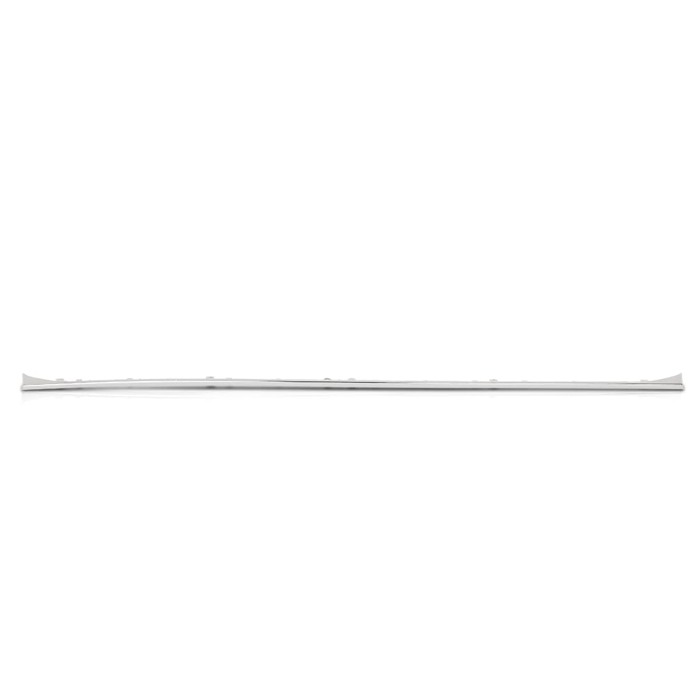 PIT66 Rear Bumper Cover Molding Trim, Replacement, Silver Rear Bumper Trim,