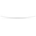 PIT66 Rear Left Bumper Trim, MB1157129 Replacement, Silver ABS Bumper