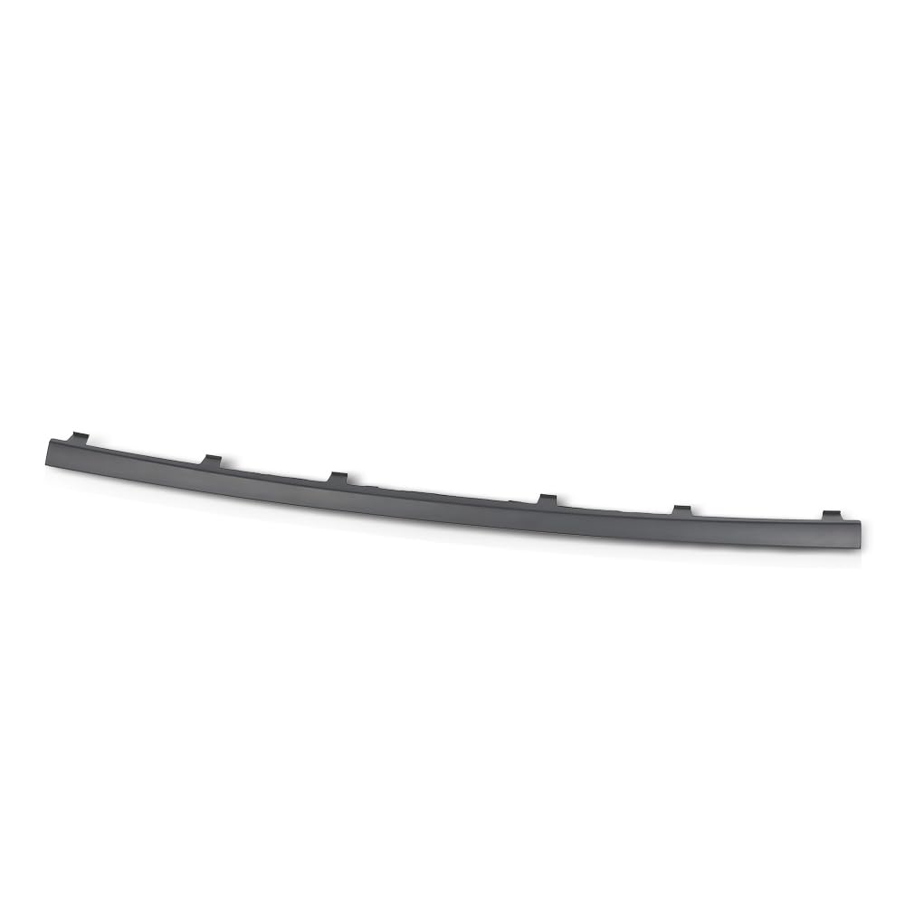 PIT66 Front Center Bumper Face Bar Filler Retainer, AU1087105 Black PP