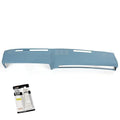 PIT66 Dash Bezel Fit 1981-1987 Chevy GMC Pickup/1981-1991 SUV Light Blue