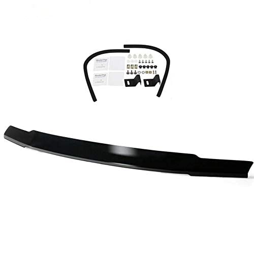 Hood Deflector Bug Shield Protector, Compatible with Ford F250/F350/F450/F550 Super Duty 2017 2018 2019 Silver HC3Z-16C900-A