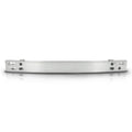 PIT66 Front Bumper Reinforcement Face Bar, TO1006221 Silver