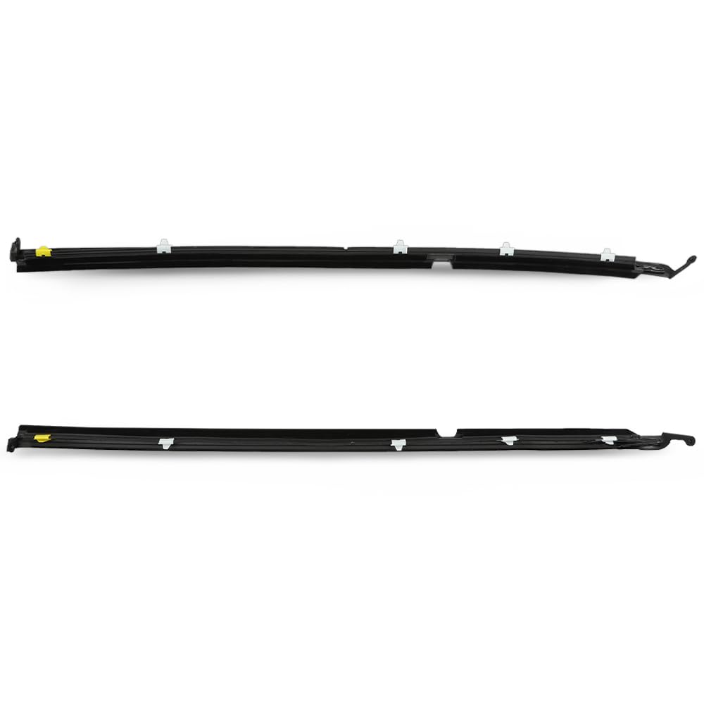 PIT66 Weatherstrip Seals Door Glass Window Compatible with Miata MX-5 1990-2005 NA0158810F, NA0159810F LH&RH