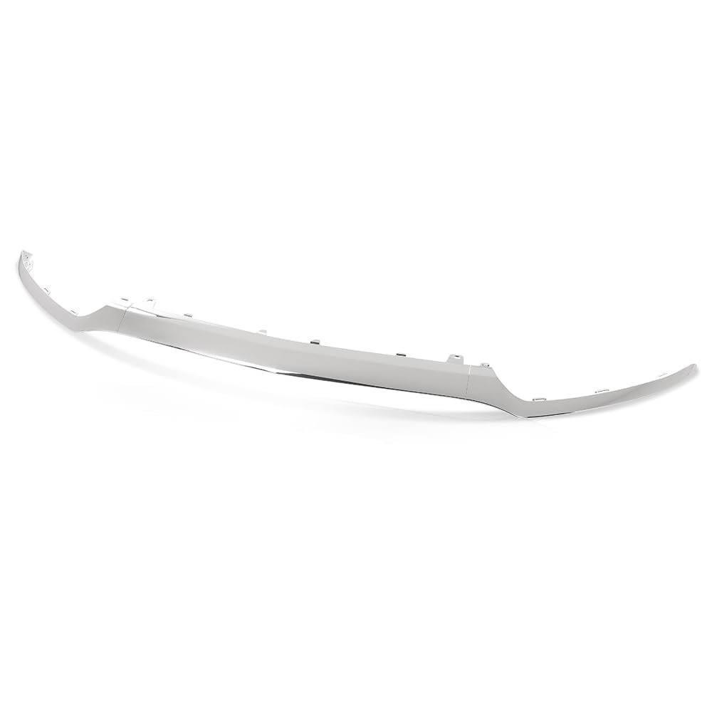 PIT66 Front Bumper Lower Lip Trim Molding Chrome