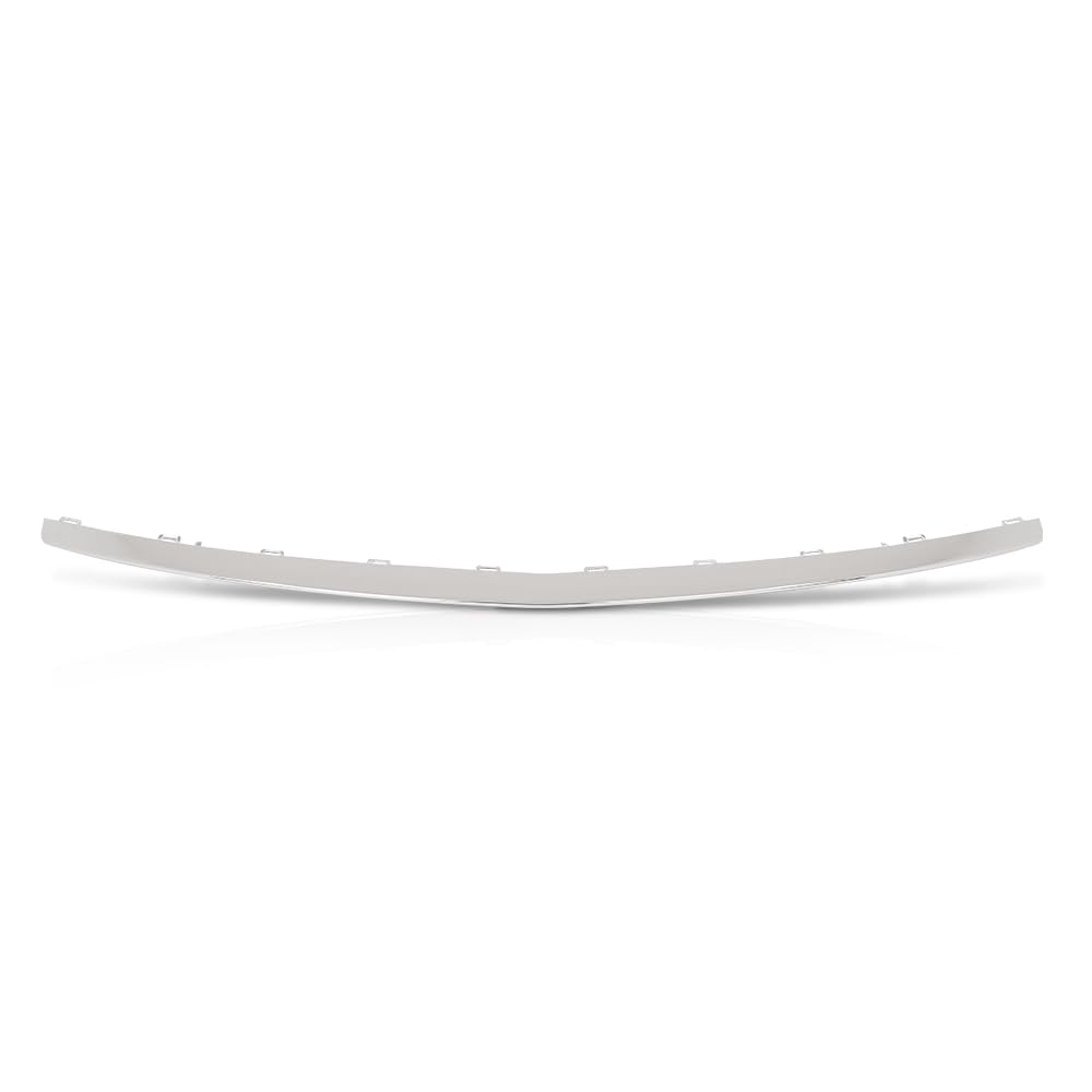 PIT66 Front Bumper Trim Lower Molding Compatible with Benz E300 E350 E400 E450 2017 2018 2019 2020 2138857000, MB1044130 Silver