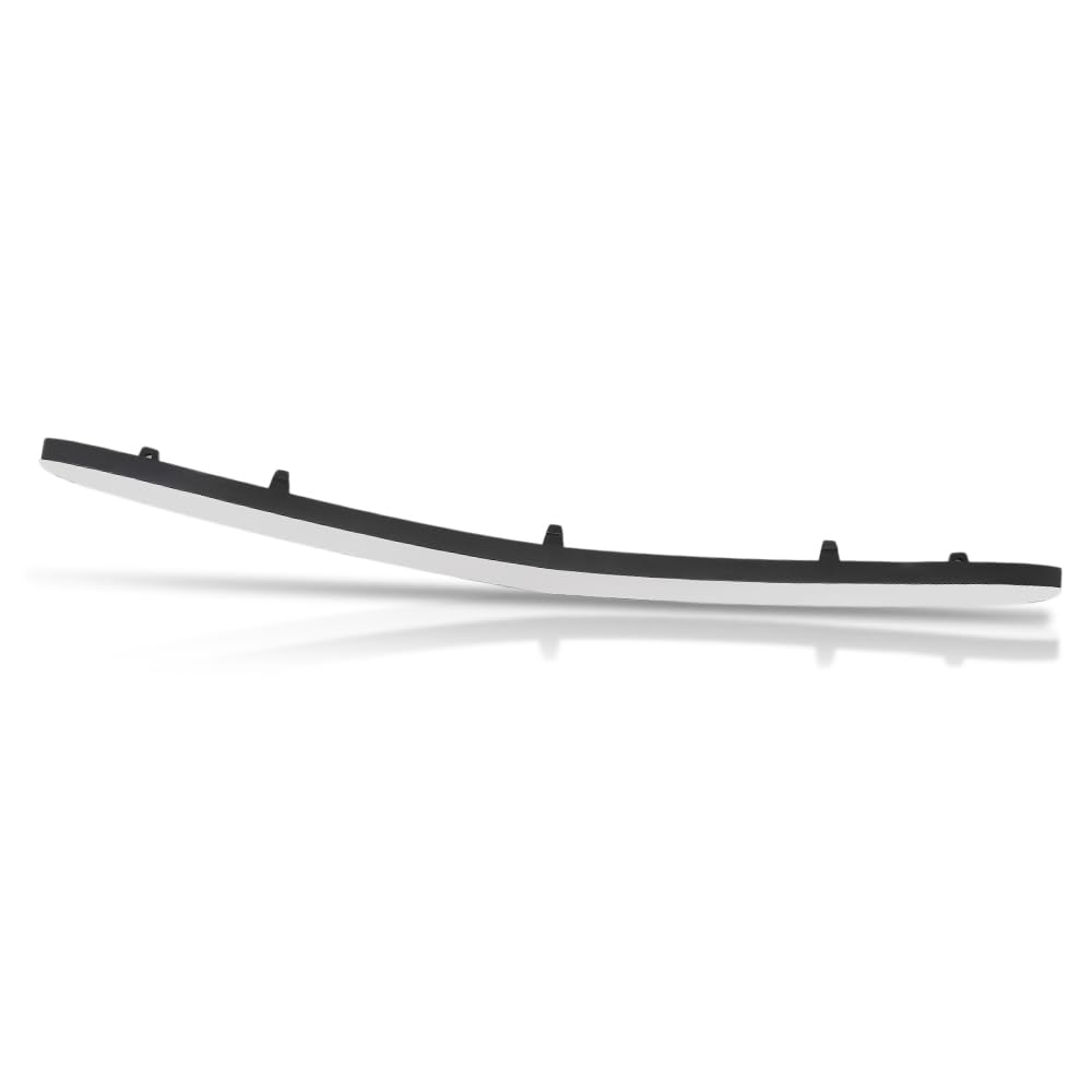 PIT66 Front Bumper Lower Center Molding Trim Spoiler Compatible with Benz S63 AMG S550 S600 S550e 2014 2015 2016 2017 2228800108