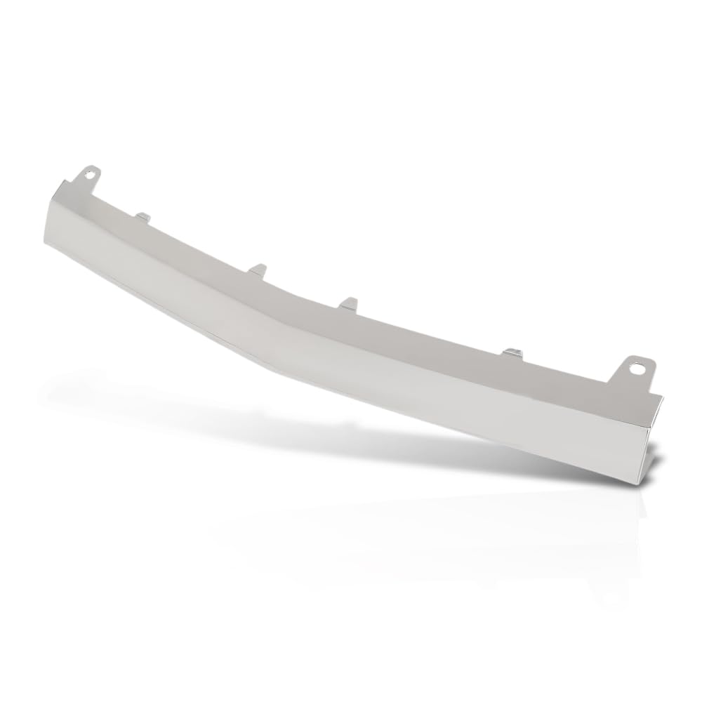 PIT66 Front Center Bumper Molding Trim, MB1044111 Silver