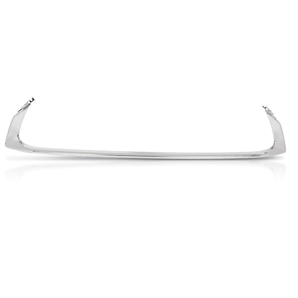 PIT66 Front Bumper Lower Grille Molding Chrome Compatible with LX ES250 ES300h ES350 2019-2024, Fit For Model Without F-sport Package Only LX1216106, 5312206090, 53122-06090, 53122 06090