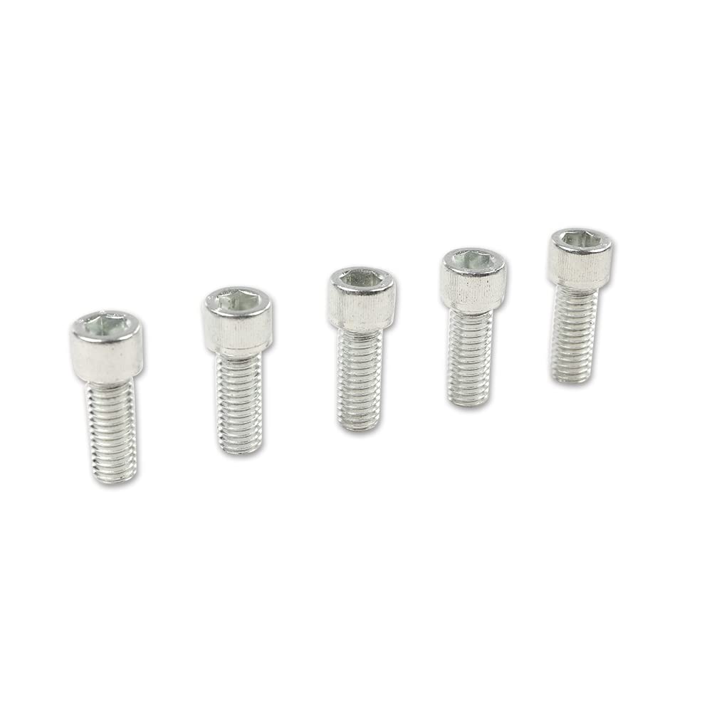 PIT66 Intake Manifold Bolts Stainless Steel Kit, Compatible with 1955-1986 265, 283, 302, 305, 327, 350, and 400 SB Chevy Engines