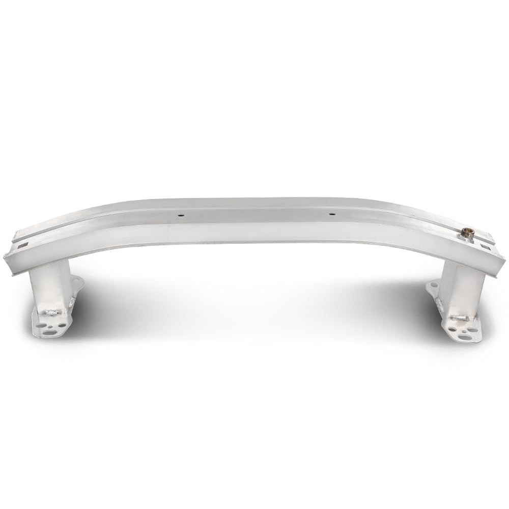 PIT66 Front Bumper Reinforcement Impact Absorber Compatible with Fiat 500X Pop Lounge Easy 2016, Fit Jeep Renegade Limited Latitude Sport 2015-2018 68247223AA, CH1006236 Silver