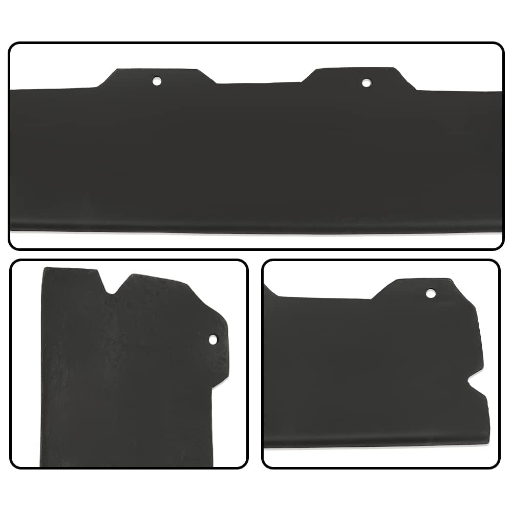 PIT66 License Fillers Fit Cadillac Fleetwood Brougham Deville 1980-1992