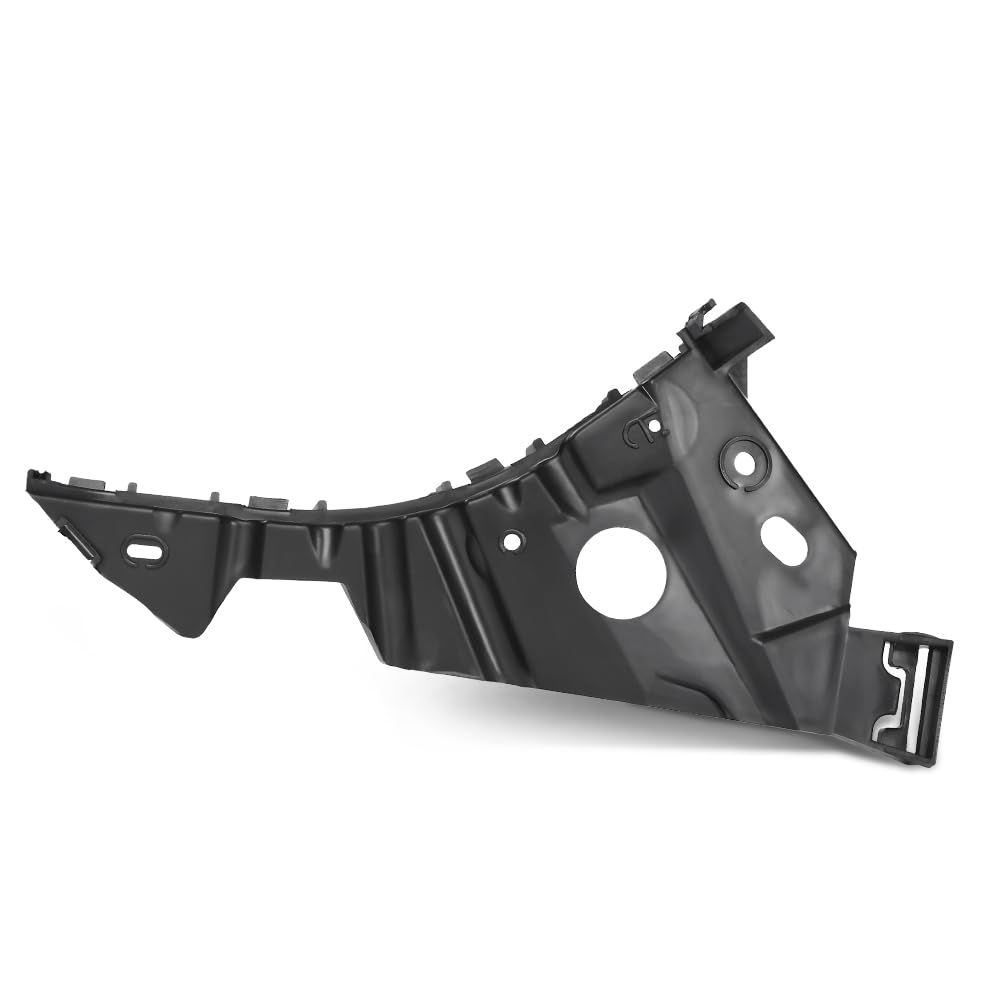 PIT66 Front Left Driver Side Bumper Grille Bracket, Black