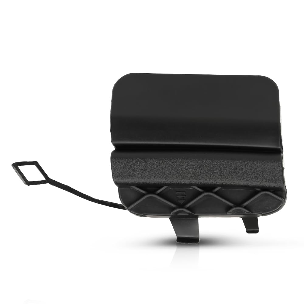 PIT66 Rear Bumper Tow Hook Cover Compatible with Benz C 300 350e 400 450 43 63 2015-2020 2058850256 Black