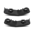 PIT66 Front Bumper Bracket Retainer Black Pair Fit BMW X1 2016-2022