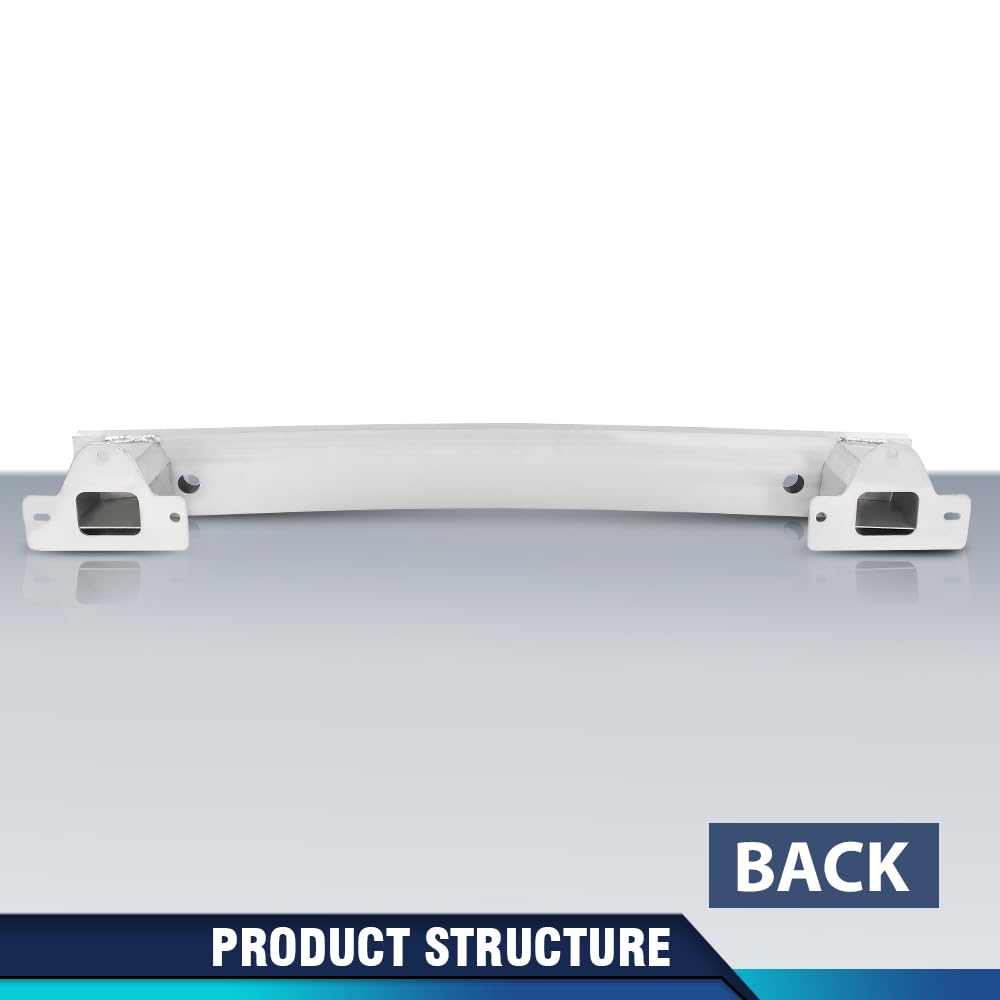 PIT66 Rear Bumper Face Bar Reinforcement, CH1106227 Silver