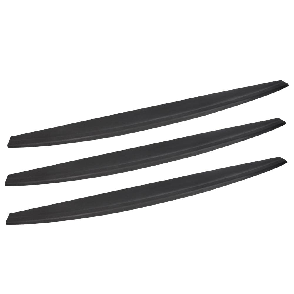 PIT66 3pcs 62.32" Tailgate Cap Protector Spoiler Fit Dodge Ram 2009-2018