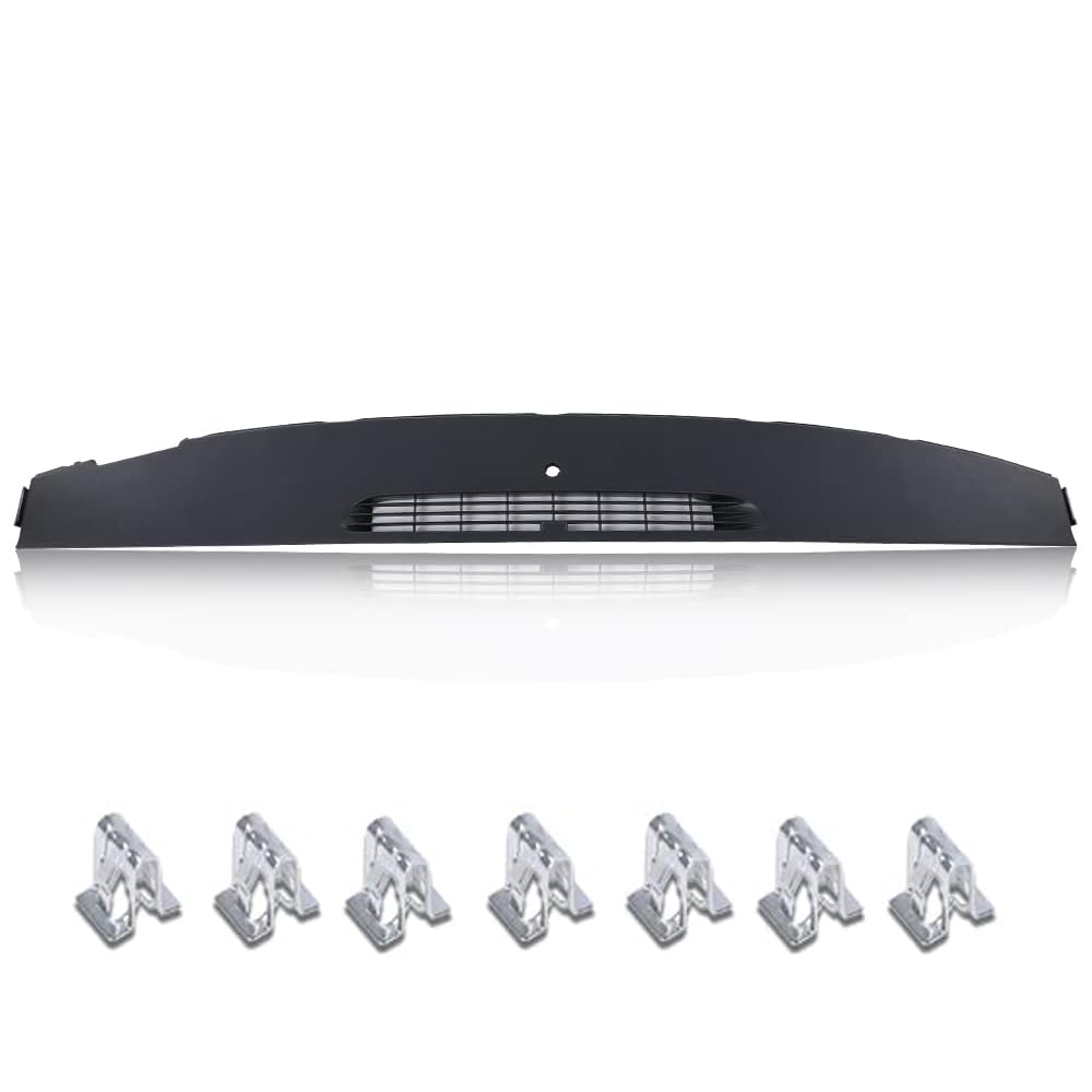 PIT66 Upper Dashboard Panel Fit Chevy Silverado GMC Sierra 2007-2013, Black