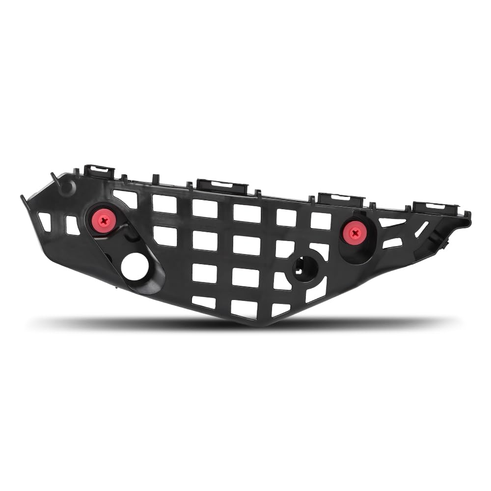 PIT66 Front Left Driver Side Bumper Bracket Compatible with Toyota Highlander 2020 2021 2022 2023, Fit Toyota Highlander XSE 2021 2022 2023 521460E100, TO1042147 Black