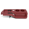 PIT66 Center Console ABS Red Compatible with Ford Mustang 1987-1993