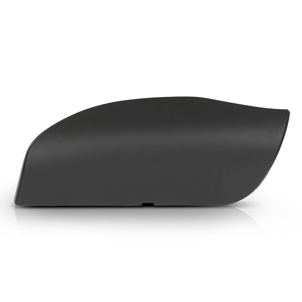 PIT66 Front Bumper Tow Hook Eye Cover Cap Right Passenger Side Compatible with Porsche Cayenne 2008-2010 95550515610G2X, 955 505 156 10 G2X Black PP