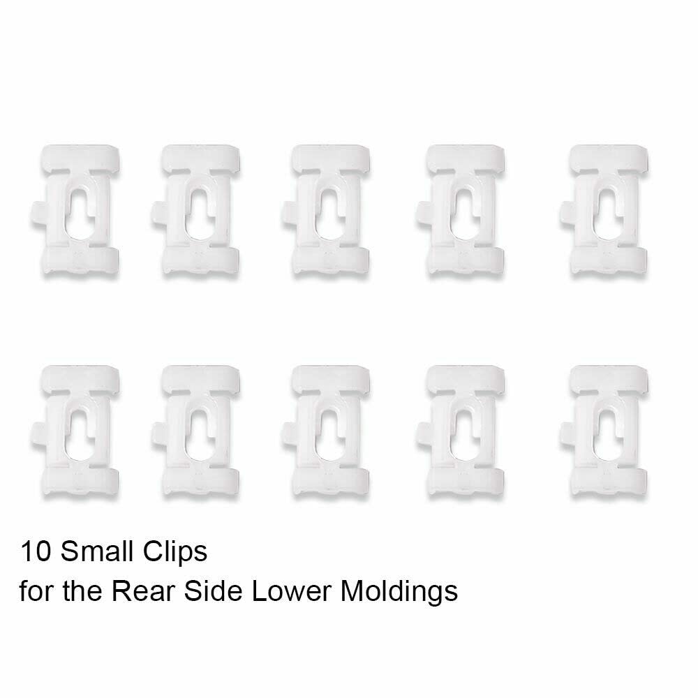 PIT66 28 PCS Retaining Mounting Clip, Compatible with 1981-1988 Cutlass Salon & Supreme Roof Molding Trim Retention, Black Plastic Bolt Retaining Clip