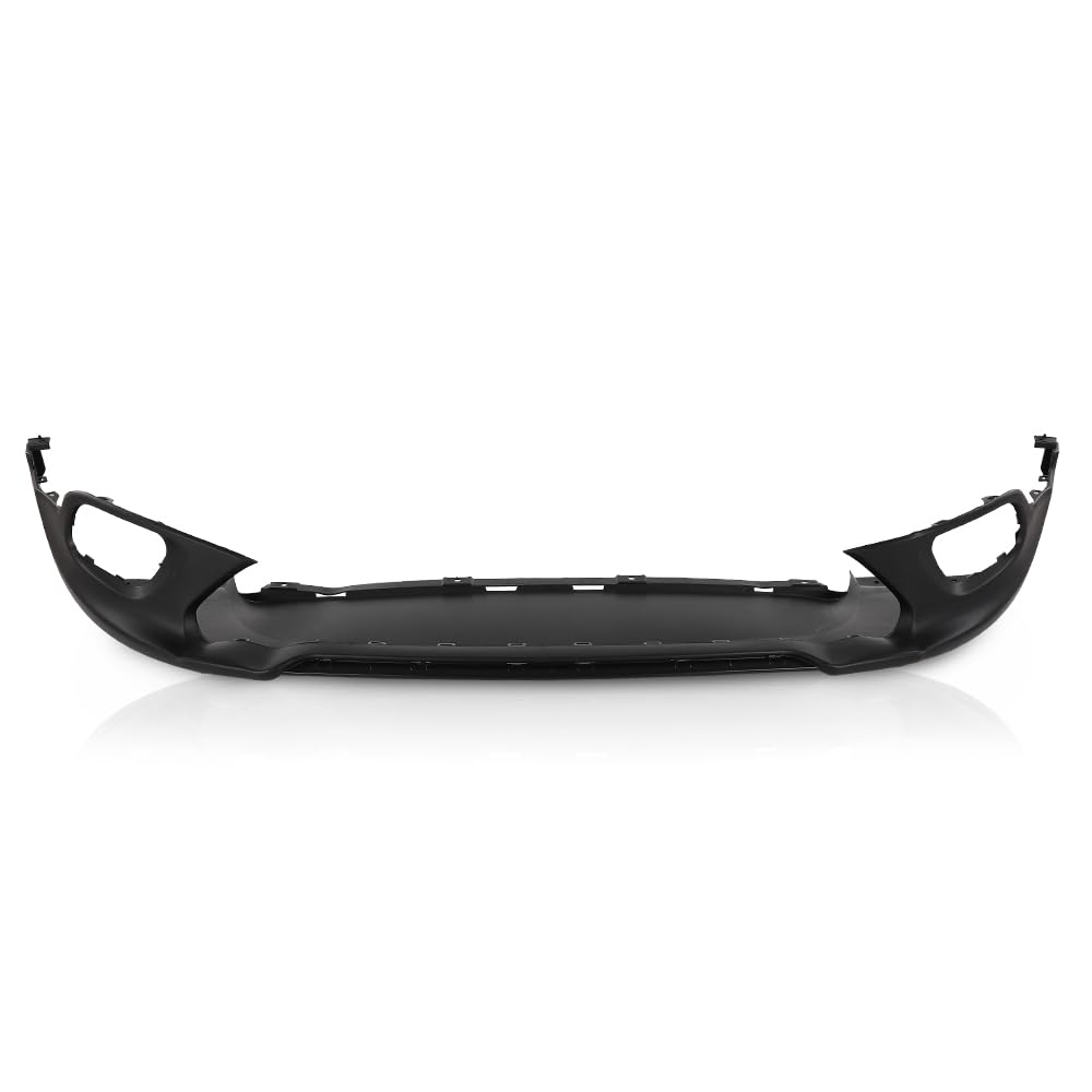 PIT66 Front Lower Bumper Cover w/Fog Light Hole Fit Jeep Cherokee 2014-2018