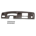 PIT66 Dash Bezel Radio Cluster Trim Brown Fit Ford F250 F350 1999-2004