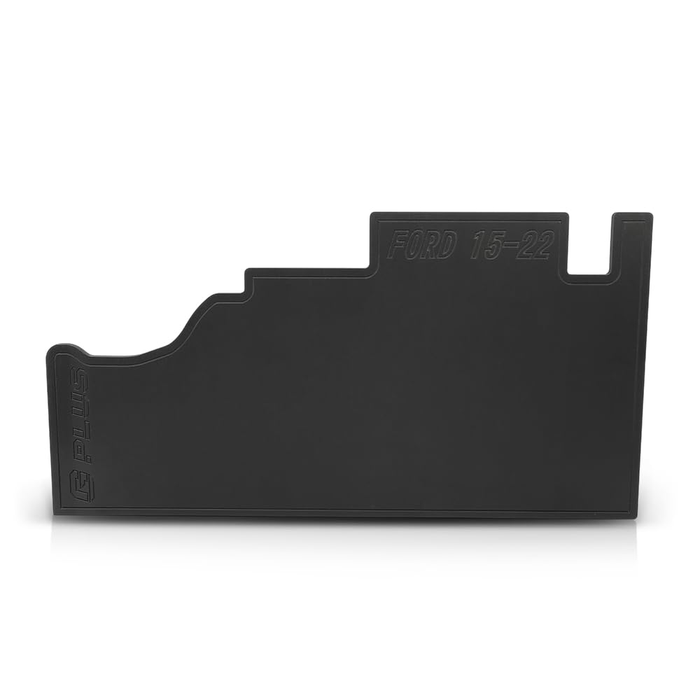 PIT66 Truck Custom Made Amplifier Rack 1PC Compatible with Ford F150 2009-2024, Fit Ford F250 2017-2024 Black