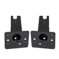 PIT66 Bumper Impact Bar Brackets Set Left & Right Side, Black