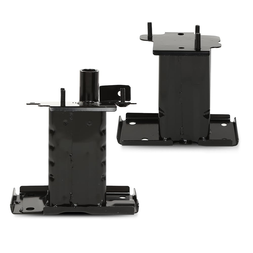 PIT66 Black Front Bumper Mounting Brackets Fit Nissan Rogue 2014-2019
