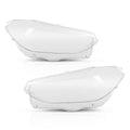PIT66 Headlight Lens Headlamp Cover Pair Compatible with BMW X3 X4 G01 G02 G08 2018-2021 63117466131, 63117466132 Clear