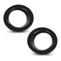 PIT66 Fog Light Bezel Cover Ring Front Left & Right Side, Black