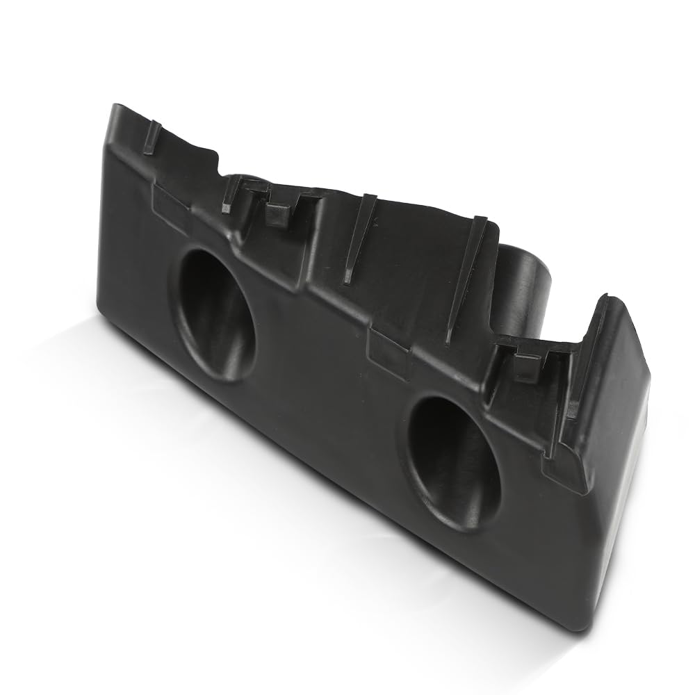 PIT66 Rear Bumper Bracket Driver Left Side, Black