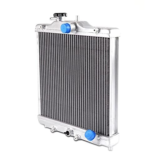 PIT66 2 Row 42MM Performance Aluminum Radiator Fit Honda Civic 1992-2000