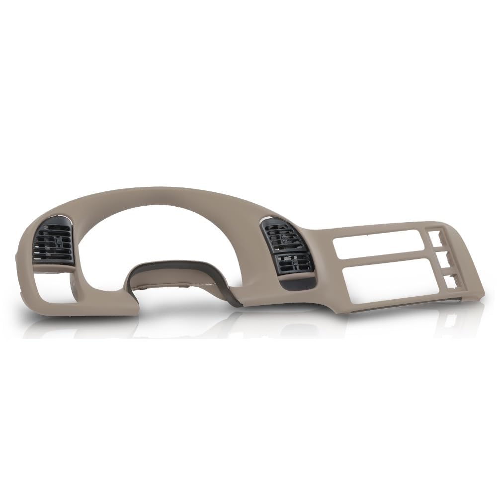 PIT66 Dash Radio Cluster Bezel Fit Chevy Astro GMC Safari 1995-2005 Beige