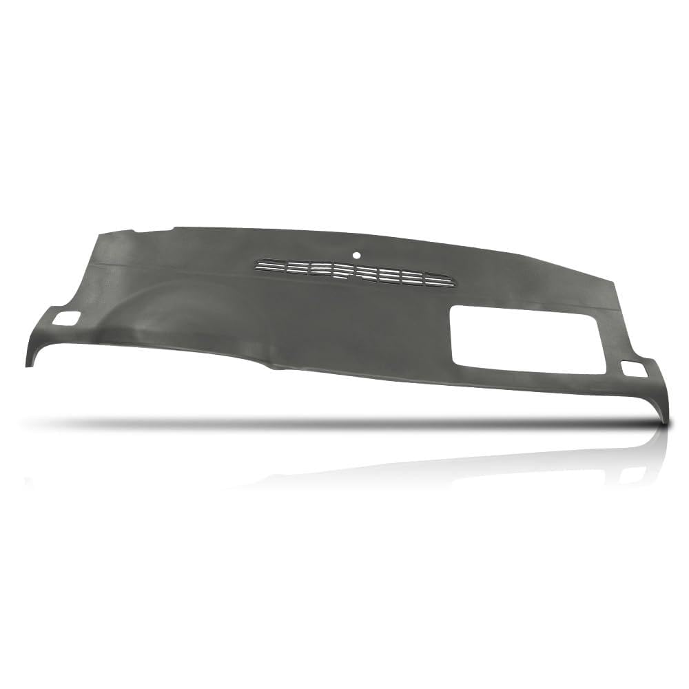 PIT66 TPE Dash Cover Dashboard Panel Fit Chevy GMC 2007-2014 Gray