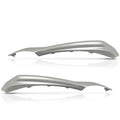 PIT66 Front Bumper Side Lower Molding Trim Set Driver and Passenger Side Compatible with Toyota Camry XSE SE 2021-2023 5312406260 5312306190 TO1046115 TO1047115 Silver