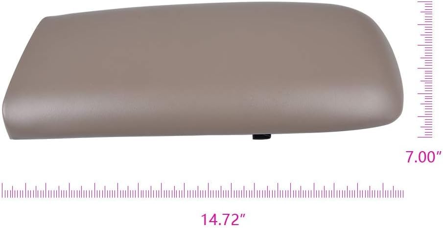 PIT66 Center Console Armrest Lid, Fit Ford Explorer 1997-2000 Beige