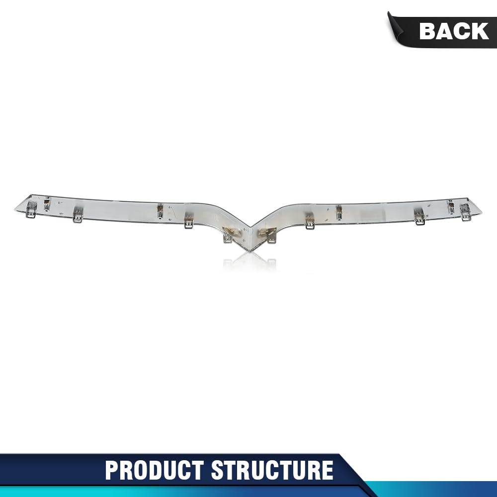 PIT66 Front Upper Grille Trim Fit Tesla Model X 2016-2020