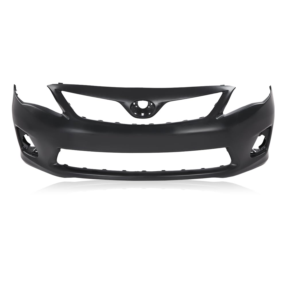 PIT66 Primed Front Bumper Cover Fit Toyota Corolla 2011-2013