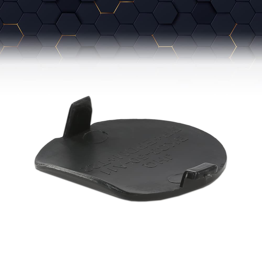 PIT66 Front Bumper Bracket Tow Hook Cover Compatible with 2014-2016 Mazda 3