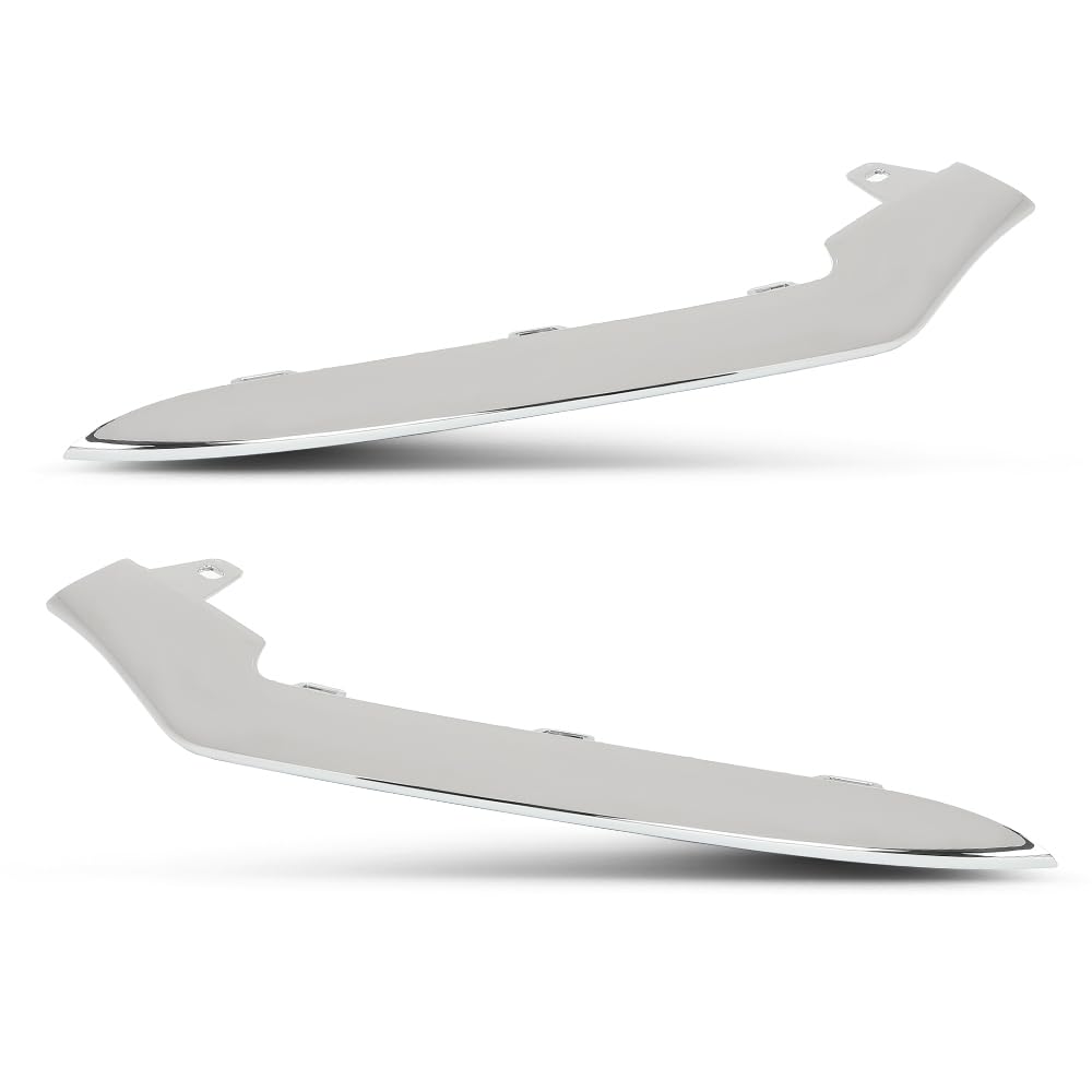 PIT66 Front Bumper Chrome Trim Molding Fit Benz E-Class 14-16