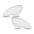PIT66 Front Headlight Lamp Lens Covers Left & Right Pair, Headlamp Lens