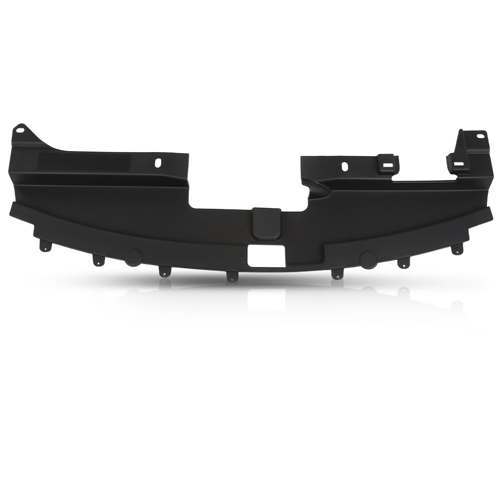 PIT66 Front Bumper Upper Radiator Support Cover Compatible with Jeep Compass 2011-2017 68109867AA, CH1087123 Black