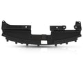 PIT66 Front Bumper Upper Radiator Support Cover Compatible with Jeep Compass 2011-2017 68109867AA, CH1087123 Black