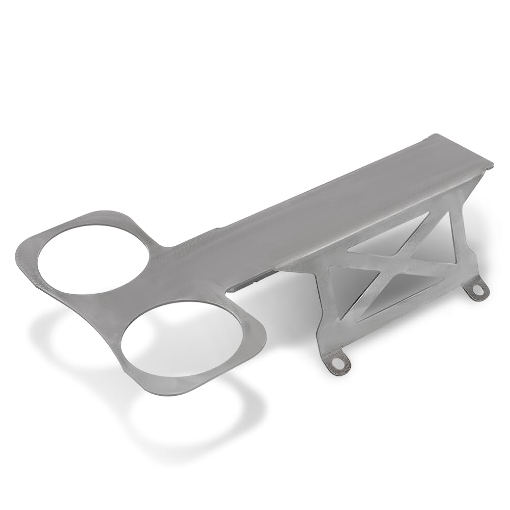PIT66 3.5" Tall Tunnel Mount Stand Cup Holder Fit for B&M Hurst TCI Ratchet Mega Shifter Silver