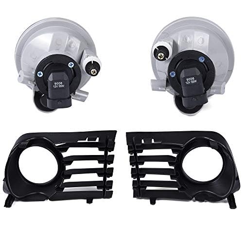 PIT66 Front Bumper Fog Lights, Compatible with 2004-2009 Toyota Prius Left&Right TO2592119, TO2593119, TO1038118, TO1039118