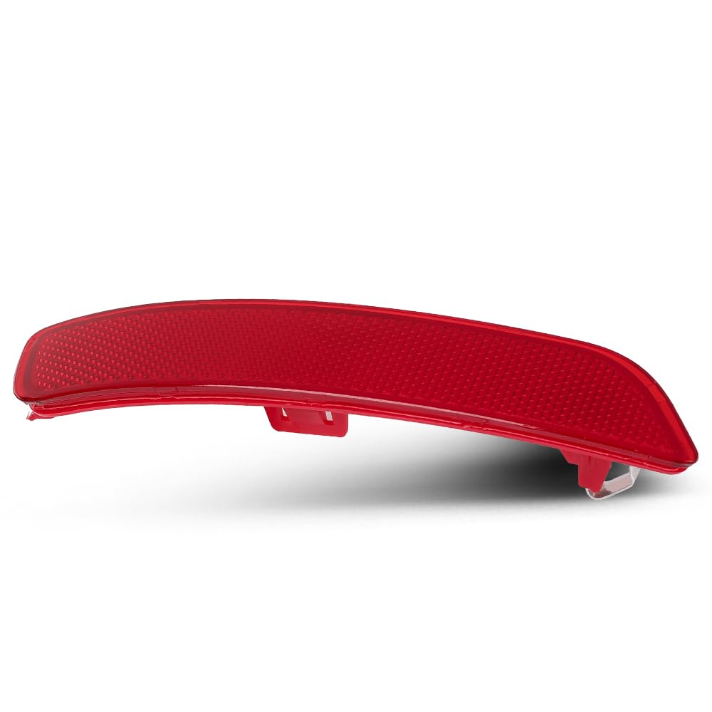PIT66 Rear Bumper Reflector Driver Left Side Compatible with BMW F15 X5 2013-2018 63 14 7 847 591, 63147847591 Red Lens