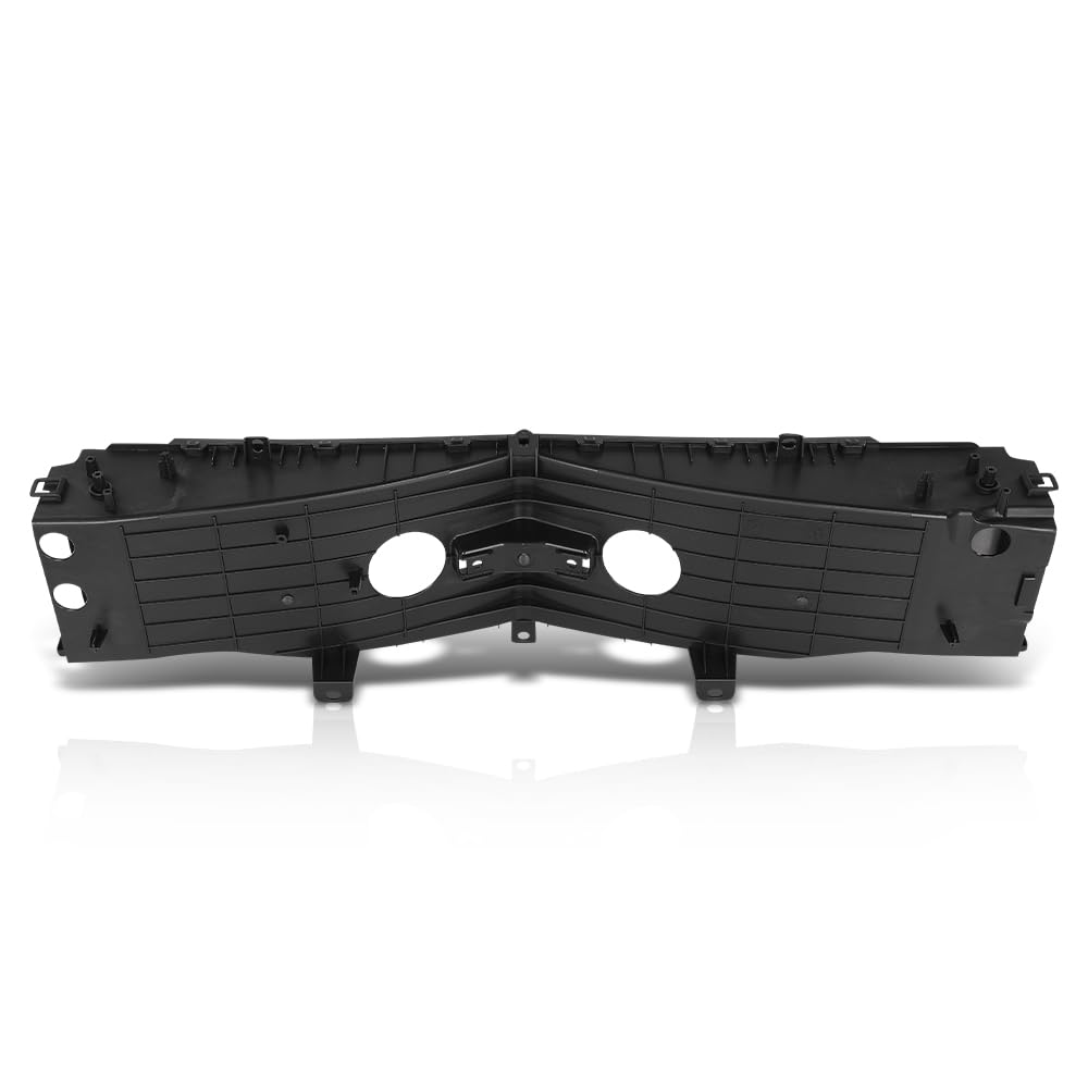 PIT66 Front Rdiator Shutter Air Duct Intake Compatible with Tesla Model S 2016 2017 2018 2019 2020 1058073-00-B Black