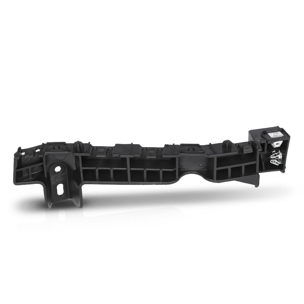 PIT66 Front Left Driver Bumper Bracket, GM1042186 Black